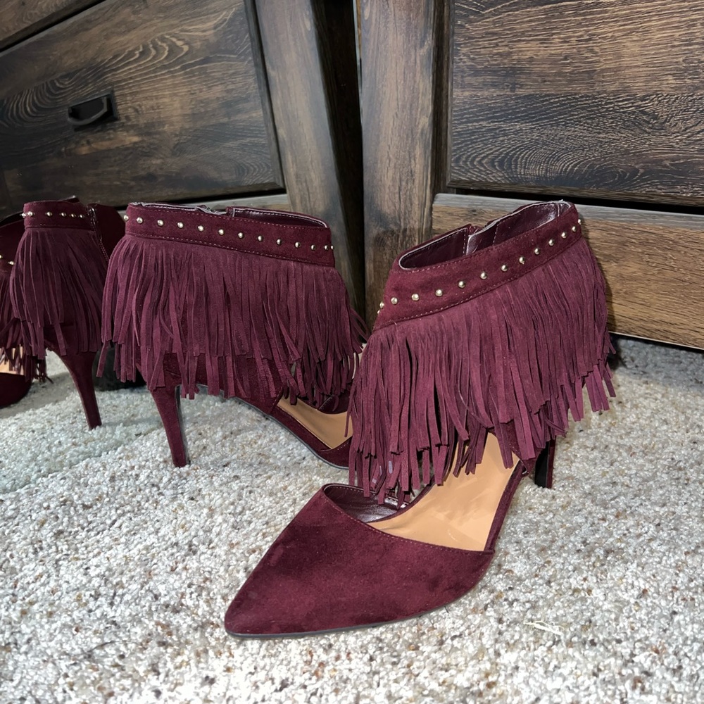 Fringe Heels